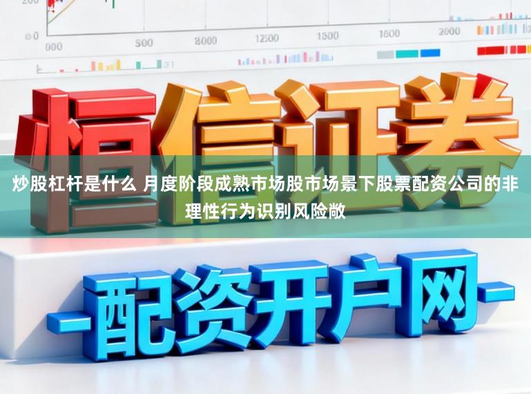 炒股杠杆是什么 月度阶段成熟市场股市场景下股票配资公司的非理性行为识别风险敞