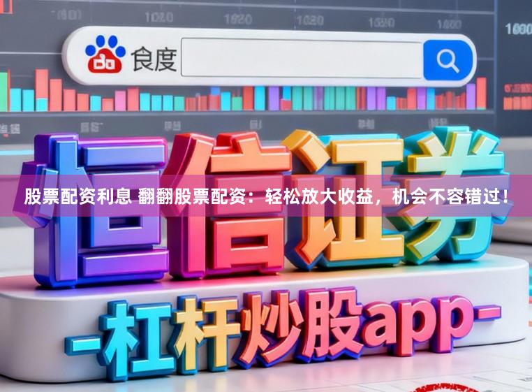 股票配资利息 翻翻股票配资：轻松放大收益，机会不容错过！