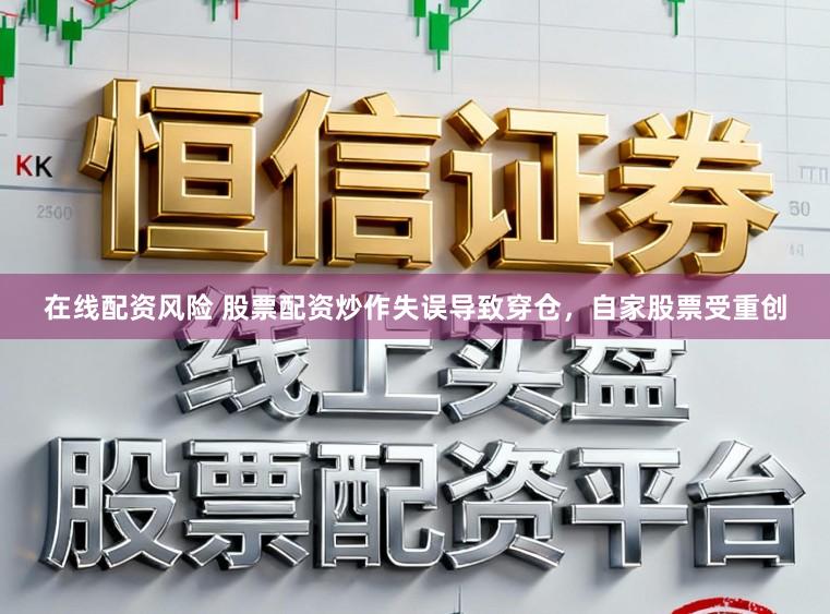 在线配资风险 股票配资炒作失误导致穿仓，自家股票受重创